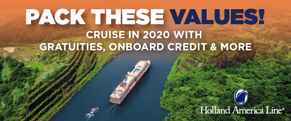 Holland America Line - Pack These Values! 