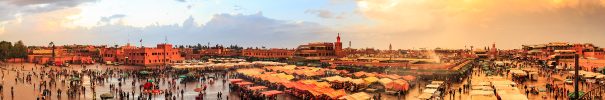 Market in Marrakech, Morocco 