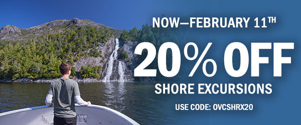 20% Off Shore Ex! 