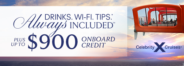 Celebrity Cruises Extra Onboard Credit Offer Ends Soon! 