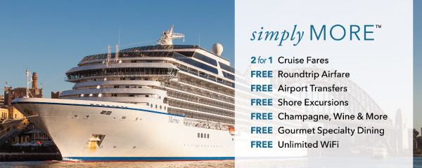 View More Oceania Cruises with simply More inclusions 